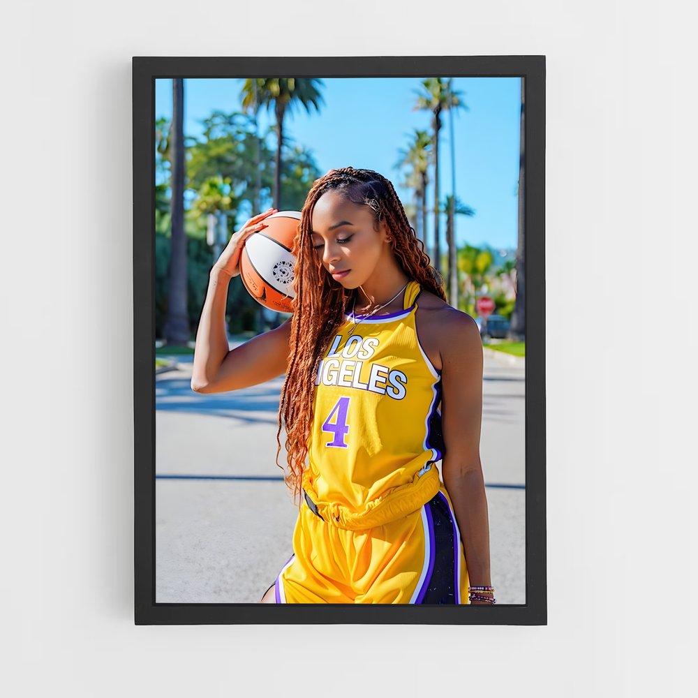Poster Los angeles sparks – affiche Basketball (vue 2)